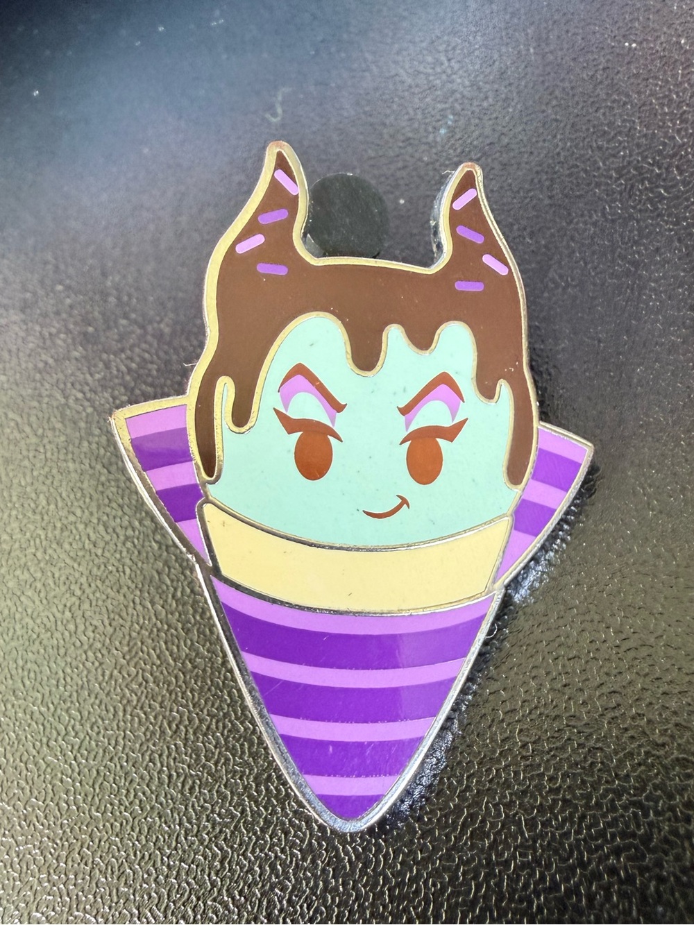 Disney Munchlings Series 1 - Maleficent Ice Cream Cone Pin 2022